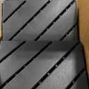 VANCASTLE 36 Pack Interlocking Deck Tiles, 12"x12" Patio Pavers, Heavy Duty Plastic Outdoor Flooring with Drainage, Waterproof Non-Slip Snap-Together Tiles for Balcony, Poolside, Garage, Dark Grey