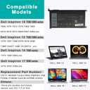 42Wh WDX0R Laptop Battery Replacement for Dell Inspiron 13 15 5000 7000 Series 5378 5379 5565 5567 5570 5579 7378 7569 7573 7579, Latitude 3500 3580 3590 3400 3480 3490 3189 3390 P58F P66F P75F