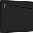 15.6 inch Laptop Sleeve, Durable Computer Carrying Bag Protective Case Briefcase Handbag with Front Pocket, Slim Cover for 15-16 Inch HP, Dell, Lenovo, Asus, Notebook, Black