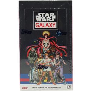 2022 Topps Star Wars Galaxy Chrome HOBBY box
