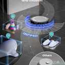Lefant M310 Ultra Robot Vacuum and Mop, 6000Pa Suction-Slim Robotic Cleaner with ToF LiDAR Navigation, Accurate Obstacle Avoidance, WiFi/App/Alexa Control, 170min Runtime, for Pet Hair and Home, Gray