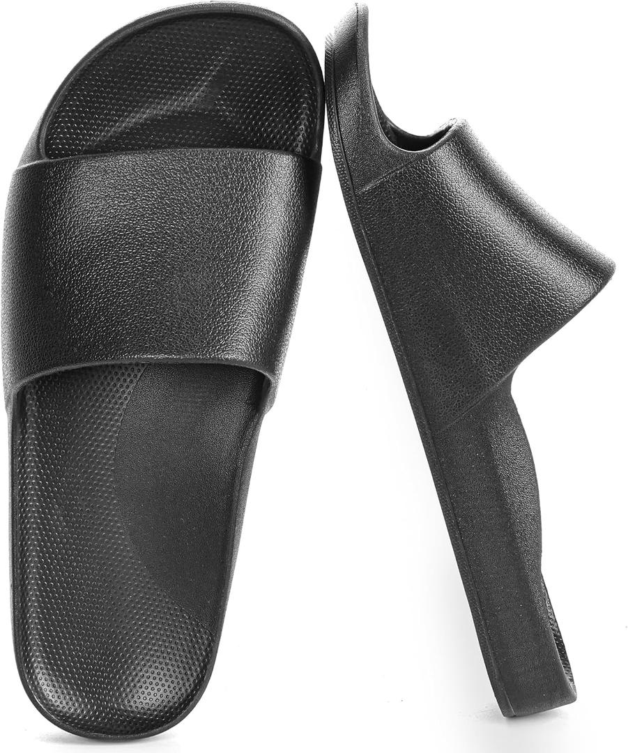 Arch Support Slides for Women and Men Recovery House Sandals for Men Soft and Comfortable Summer Beach Shoes Slippers Women, 9 Women/8 Men