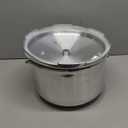 12 Quart Pressure Cooker,Aluminum Pressure Canner w/Canning Rack & Easy Lock Lid for Canning, Steaming