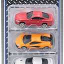 Mini Cars Diecast Metal Officially Licensed McLaren 600LT, Ford Mustang 2015, Nissan GT-R (R35)