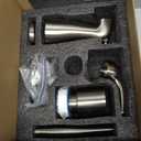 2 Handle Shower Faucet Set with Tub Spout Bathtub Shower Faucet Combo Set Shower System Complete Tub and Shower Trim Kit Brushed Nickel Wall Mounted Two Handles Shower Fixtures