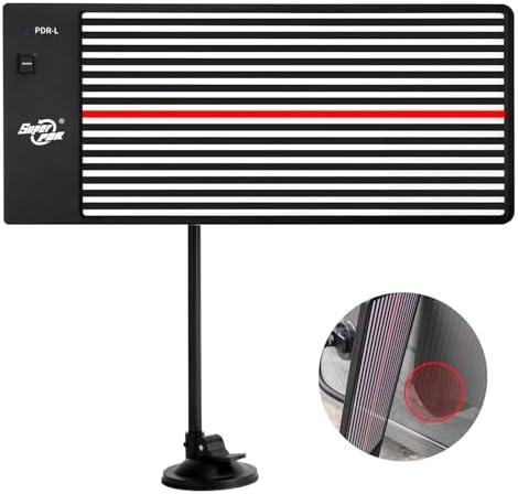 Biupky Dent Reflection Line Board, Led Dent Reflector Board Dent Remover Tool for Car, Dent Repair Board, Paintless Dent Repair Removal Tool PDR Light Dent Checking Reflector Line Board