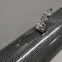 VViViD One-Way Perforated Black Vinyl Privacy Window Film Adhesive Glass Wrap Roll (50ft x 54 inches)
