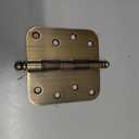 Nostalgic Warehouse Ball-Tip Residential Door Hinge with Radius Corner 4 x 4 inch Radius