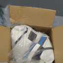 CHULIM Brazilian Double Hammock with Tree Straps,Extra Large 94x63IN,2 Persons Hammock for Backyard Patio Outdoor and Indoor,450lbs Weight Capacity,Soft Woven Cotton Fabric - Blue Stripe