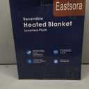 Heated Blanket Electric Throw, 50"X60" Heating Blanket Waffle with 12 Heat Levels, Fast Heating Blanket with 1-12H Timer, Overheat Protection with ETL & FCC for Bed Home Office Sofa (Light Gray