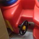 Step2 Push Around Buggy Kids Push Car, Ride On Car with Seat Belt and Horn, Toddlers Ages 18 Months - 3 Years Old, Max Weight 50 lbs., Easy Storage, Ideal Stroller Substitute, Red