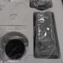 52 Inch Flush Mount Ceiling Fans with Lights and Remote Control, Low Profile Farmhouse Ceiling Fan for Bedroom Living Room and Patio, Black Caged Ceiling Fan for Indoor and Outdoor