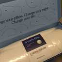 DreamyBlue Signature Pillow w/Adjustable Loft  Shredded Memory Foam Fill  Neutral Alignment for Side, Back, and Stomach Sleepers  Washable Bamboo Rayon Cover  CertiPUR-US Certified Foam (Queen) (Queen (Pack of 1))