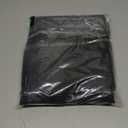 Womens Wide Leg High Waisted Sailor Petite Jeans Trendy Cropped Baggy Denim Pants with Patch Pockets (Medium, Wash Black)