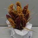 Small Ceramic Vase With Artificial Flowers