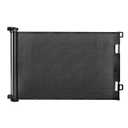 Retractable Baby Gates for Stairs, Mesh Dog Gate for Doorways, 33.6" Tall, Expands to 55" Wide, Pet Safety Essential Fit for Baseboards, Wide Toddlers Gates for Hallways, Indoor & Outdoor, Black