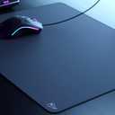 Glorious Elements Mousepad - XL Mouse Pad - Glass Infused Flexible Cloth Computer Desk Pad for Speed Gaming 15"x17" (ICE), 17L x 15W inches