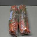 2 x Alupssuc 24 Bundles Artificial Fall Mums Flowers for Outdoors Decoration, UV Resistant Silk Violet and Faux Eucalyptus Autumn Fake Plants for Outside Indoor Yard Home Patio Porch Decor