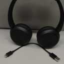 Sony WH-CH520 Wireless Headphones Bluetooth On-Ear Headset with Microphone and up to 50 Hours Battery Life with Quick Charging, Black