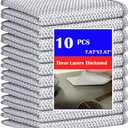 10 PCS Non Scratch Wire Dishcloth, Upgrade 3-Layer Dish Cloth, Premium Scrubbing Multipurpose Wire Dishwashing Rag, Kitchen Cleaning, Scrubs Dishes, Sinks Cleans, Home Essentials (7.87x7.87-10pcs)