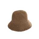 Womens Wide Brim Straw Sun Hat Foldable Floppy Crochet Beach Hat for Summer