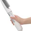 Sonew Hair Dryer Brush Small Hot Air Brush Blow Dryer Negative Ions for Drying Curling Straightening Smooth Frizz-Free Detachable Hair Styler,110V