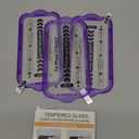 Ksleri 3 Pack for iPhone 17 Pro 6.3 inch Matte Glass Screen Protector, Auto Alignment Quick Fit Easy Installation, Anti Glare Anti Fingerprint Tempered Glass, Smooth Touch, Case Friendly