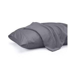 Pillowcase 2 Pack Grey Size 28 x 21 Inch