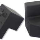Front Bump Stops, Lower Arm Bumpers Compatible with 01-06 Silverado Sierra 1500, 99-10 Silverado Sierra 2500 3500 HD, 95-00 Tahoe Yukon, 00-13 Suburban 2500 Yukon XL 2500 (Rubber, Pack of 2)
