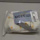 NATUYA Dog Sling Carrier for Small Dogs - Adjustable Padded Strap & Waterproof Lightweight Puppy Travel Bag with 3 Storage Pockets, White Grey