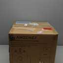 AMZCHEF Electric Mini-Tank Water Heater 2.64 Gallon/10L,Knob Temperature Adjustment Hot Water Storage,Under Sink,120V/1500W Fast Heating,White,Wall or Floor Mounted,Easy