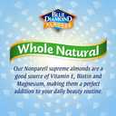Blue Diamond Almonds Whole Natural Raw Snack Nuts, 40 Oz Resealable Bag (Pack of 1) (EXP 08/01/27)