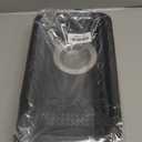 LASSHSWA Collapsible Colander for Kitchen, Over the Sink Strainer Basket for Kitchen, Fruit Pasta Food Strainer Expandable Plastic Colander BPA Free (Black)