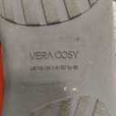VeraCosy Ladies Open Toe Slippers Terry Cloth Slip on Women's House Shoes Size 7-8