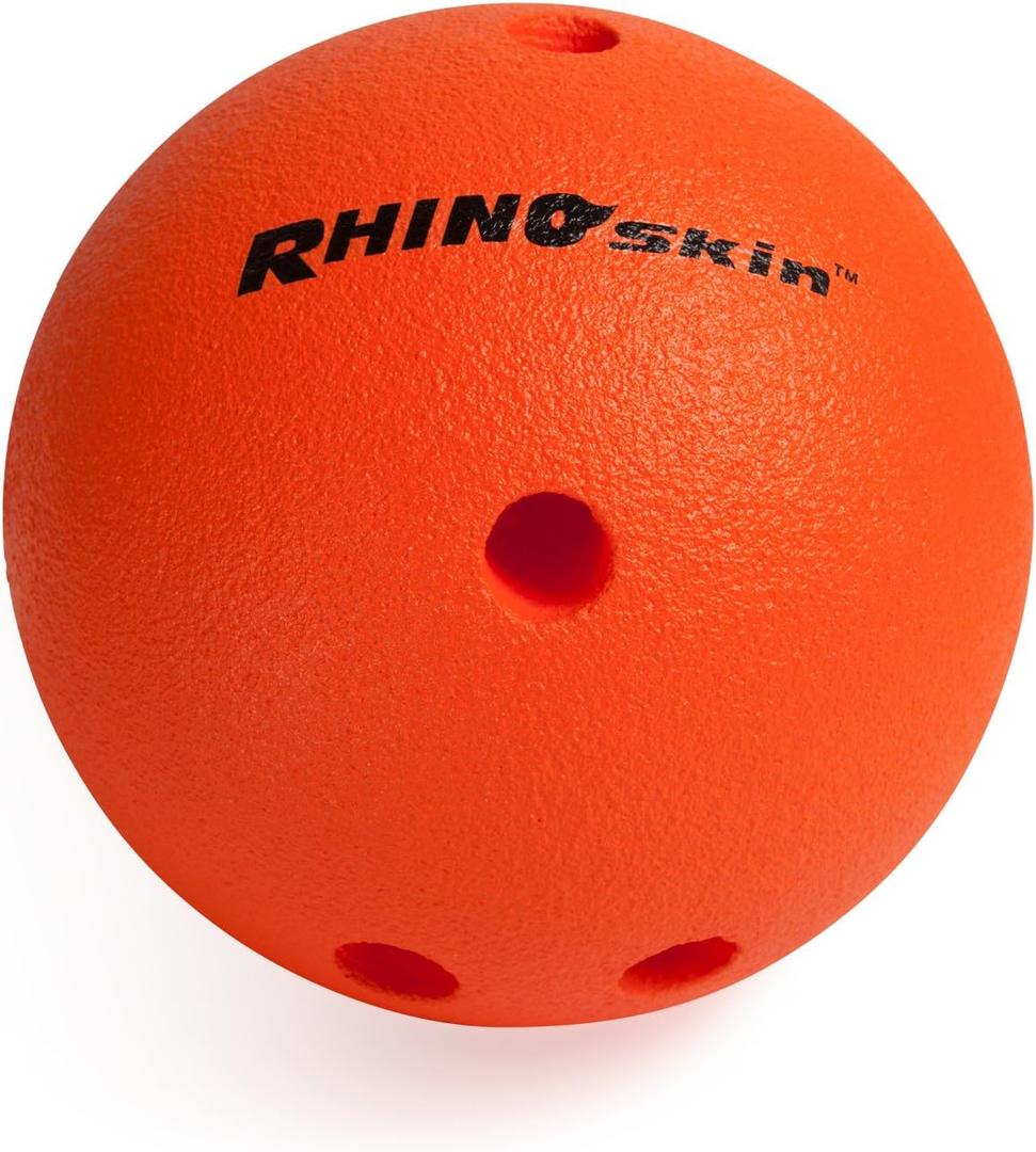Champion Sports Foam Bowling Ball: Rhino Skin Soft - 1.5 Lb Bright Orange