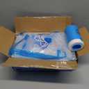 Cozy Essential 12 Pack Travel Vacuum Storage Bags with Rechargeable Wireless Electric Pump for Luggage, Suitcase, Carry-on Size Vacuum Seal Compression Space Saver Bags for Clothes and Clothing Travel