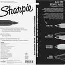 Sharpie Permanent Markers, Fine Tip, Assorted Colors, 12 Count - Quick Drying, Fade Resistant, Arts & Crafts, Desk, Office Supplies