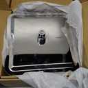 Veken 10'' All Metal Rain Shower Head with Handheld Spray Combo, Hand Held Bathroom Showerhead Combo with Extension Arm, Dual shower with Power Wash, Adjustable Rainfall Shower Head, Chrome