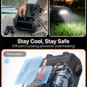 OGERY Paddle Board Electric Pump with Safe & 30% Faster Dual Stage Inflation & Deflation, Up to 20PSI, Smart Auto-Off and Powerful Rechargeable Compact Air Pump for Sup Inflatable Beds Tent Boats