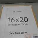 upsimples 16x20 Picture Frame Solid Wooden, Nursery Wall Frames
