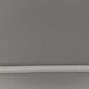 2 Sets Door Sweep Plastic PVC 1 3/4" x 36" Slide on Bottom Exterior Door Seal Strip for Weather Stripping Draft Stopper (White)