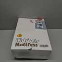 QPAU Inflatable Toddler Travel Bed with Tent, Baby Crib Tent, Portable Kids Air Mattress with Safety Bumpers, Ideal for Home, Grandma's, Camping, Traveling (Grey)