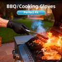 UYKKE Nitrile Gloves Disposable Gloves Latex Rubber Black Gloves Black Nitrile Latex Gloves XL Cleaning Disposable Glove Rubber Nitrile Glove HEAVY DUTY 6 Mil Glove