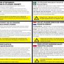 Magnetpro Rectangular Magnets 80 LBS Force Size 2.36" x 0.53" x 0.20" Black Epoxy Coating Rust Resistance, Suitable for Outdoor Area, Household and Industrial Pot Magnet with Screws Pack of 8