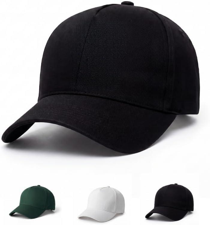 2026 Official Baseball Cap, Cotton Soccer Fan Hat, Adjustable Football Sports Cap for Men Women Outdoor Travel Black