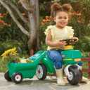 Little Tikes Tractor & Cart, Foot-to-Floor Ride-On, for Boys and Girls Ages 1-5 Years, Toddler
