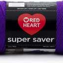 RED HEART Super Saver Yarn, Amethyst (Single)