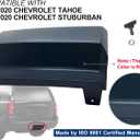 APA Replacement Trailer Hitch Cover for 2015 2016 2017 2018 2019 2020 Tahoe Suburban Paint to Match Hardware Included 23142973 GM1180179