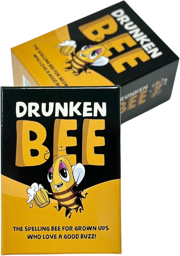 Hilarious Spelling Drinking Game for Adults - Funny Party Games for Game Night - Gifts for Women & Men - Party Accessories for Bachelorette or Housewarming Gift - Multiplayer Fun Games