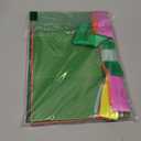 Vitalizart Paper Gift Bags With Ribbon Handles Set of 10 Assorted Colors Bulk Reusable For Gift Wrap Girls Kids Birthday Bridal Shower Party Favors Goodie Bags Candy Christmas 7.87"x3.54"x7.09" Small